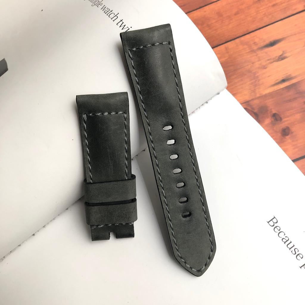 Panerai Submersible Straps - Jet Black