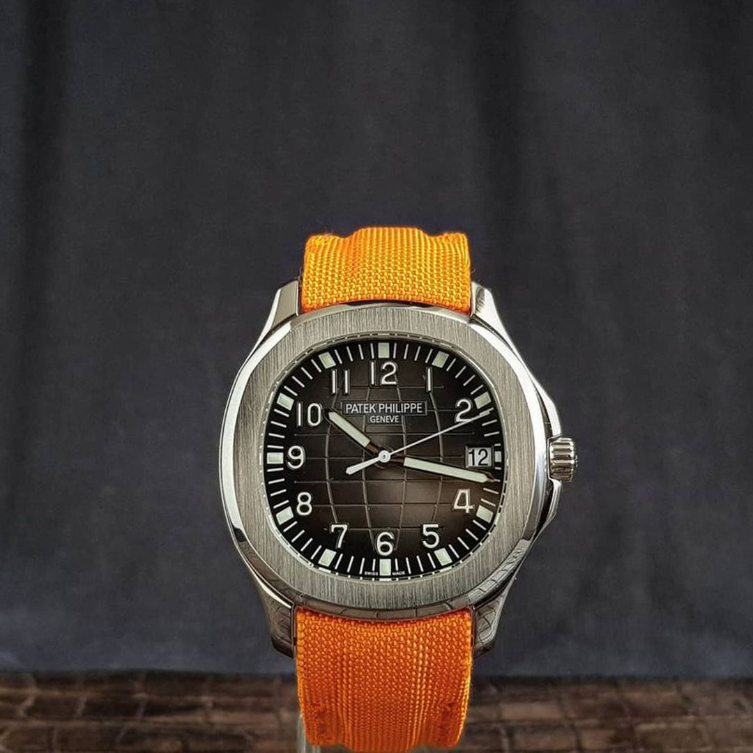 Patek Philippe Straps - Kevlar Orange