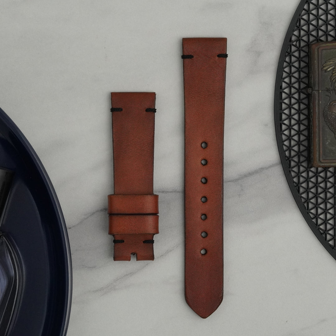 Rolex Straps - Red Amaretto