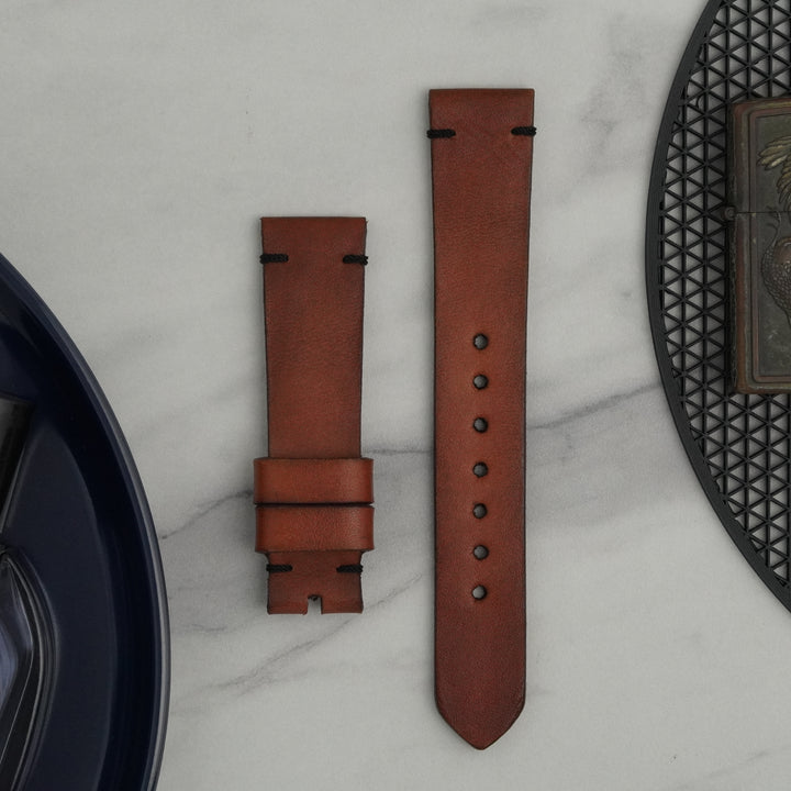 Rolex Straps - Red Amaretto