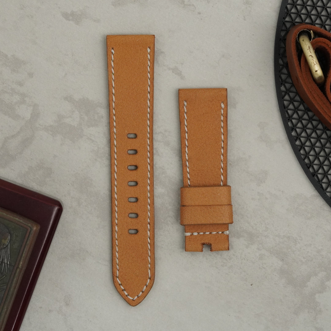 Breitling Straps - Pebble Tan