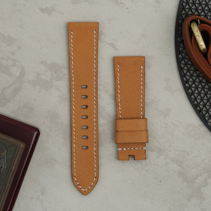 Breitling Straps - Pebble Tan