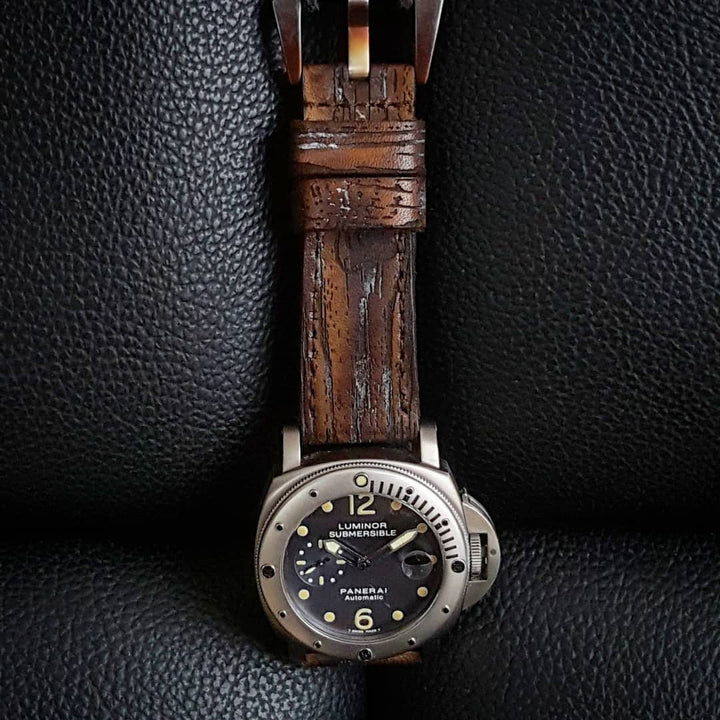 Panerai Submersible Straps - Wood #1