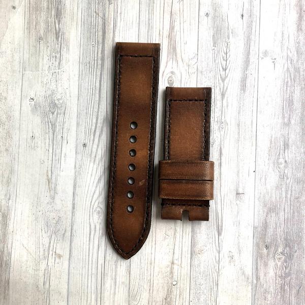 Panerai Submersible Straps - Chocolate Fudge