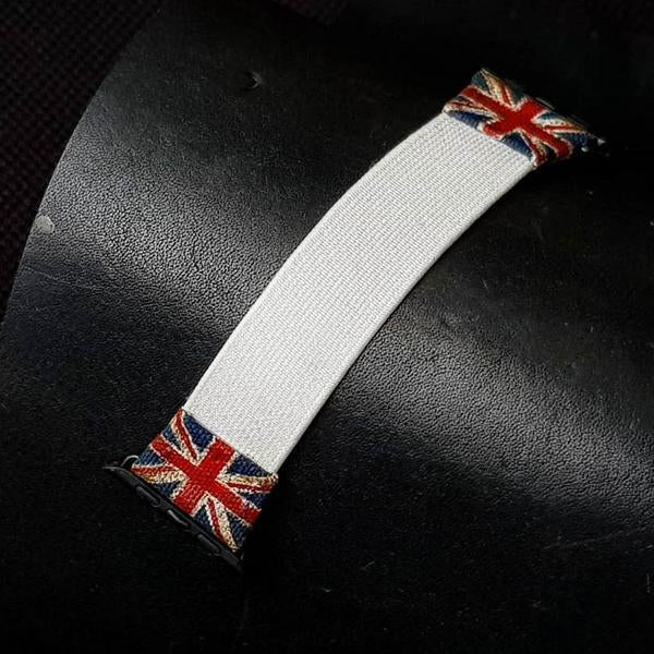 White Kolor with Vintage UK Flag