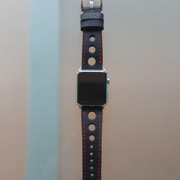 Apple Watch Straps - Black Lemans