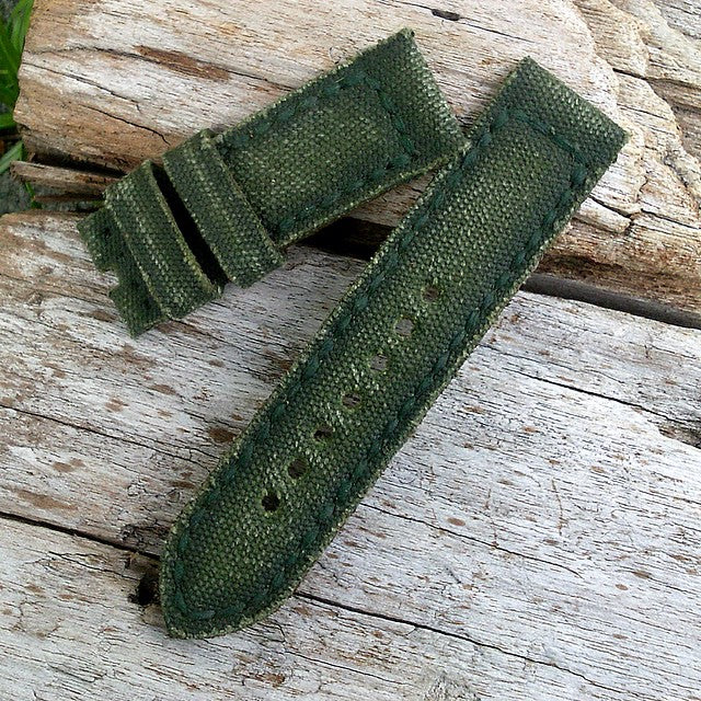 Seiko Straps - Canvas Verte