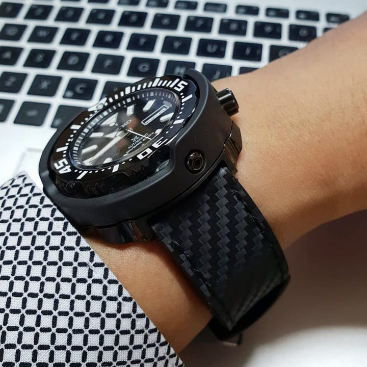 Seiko Straps - Carbon Fiber