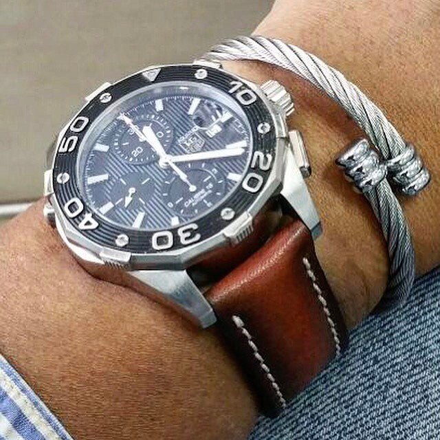 Tag Heuer Straps - Deep Red