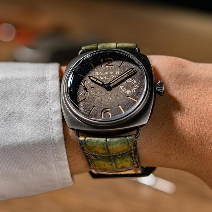 Panerai Radiomir Straps - Moss Croco