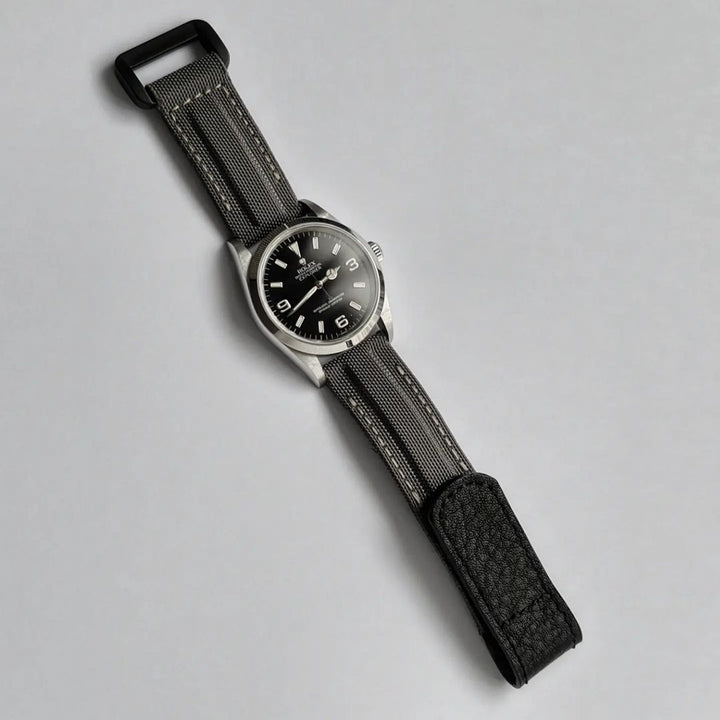 Rolex Straps - Dark Grey Kevlar Velcro