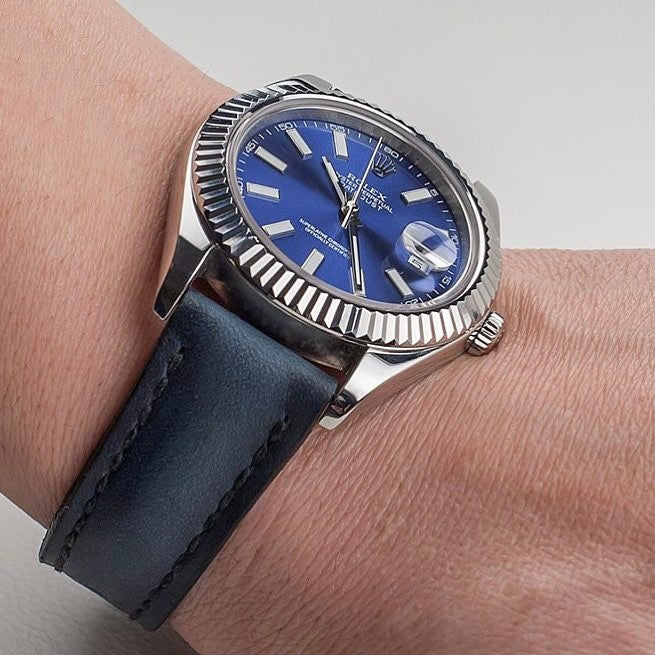 Rolex Straps - Deep Blue