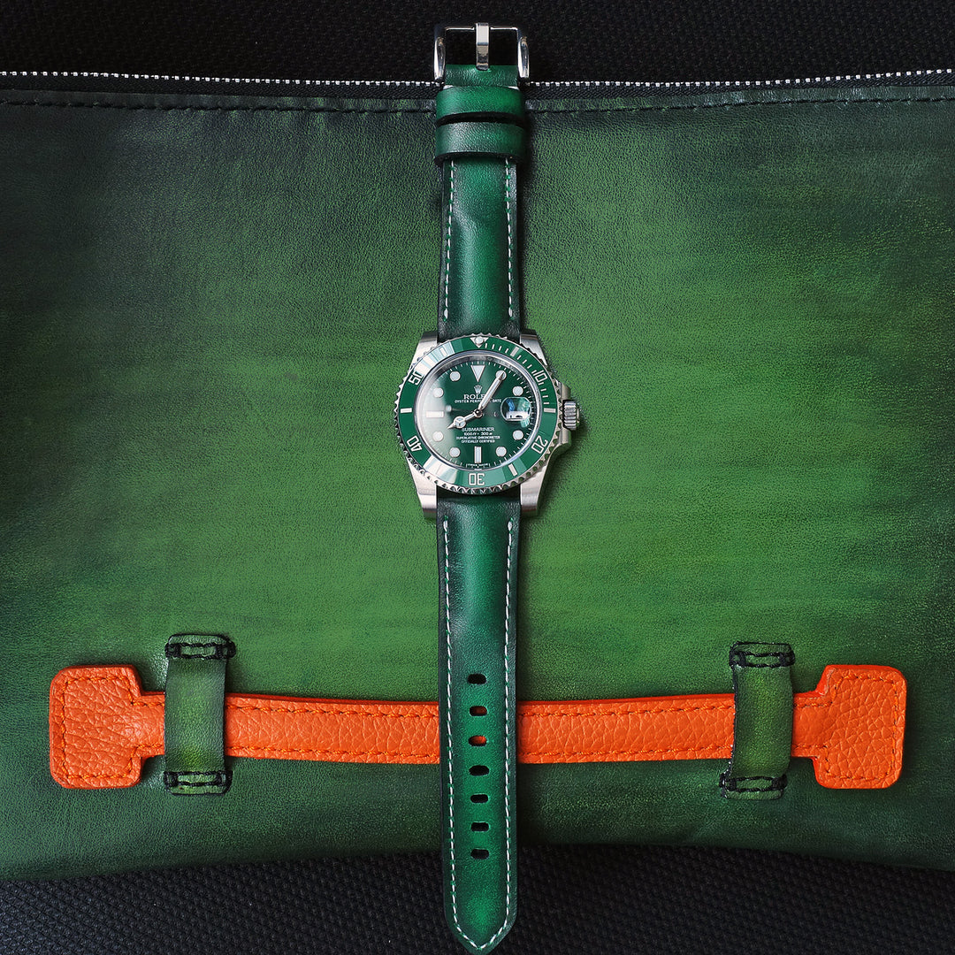 Rolex Straps - Deep Green