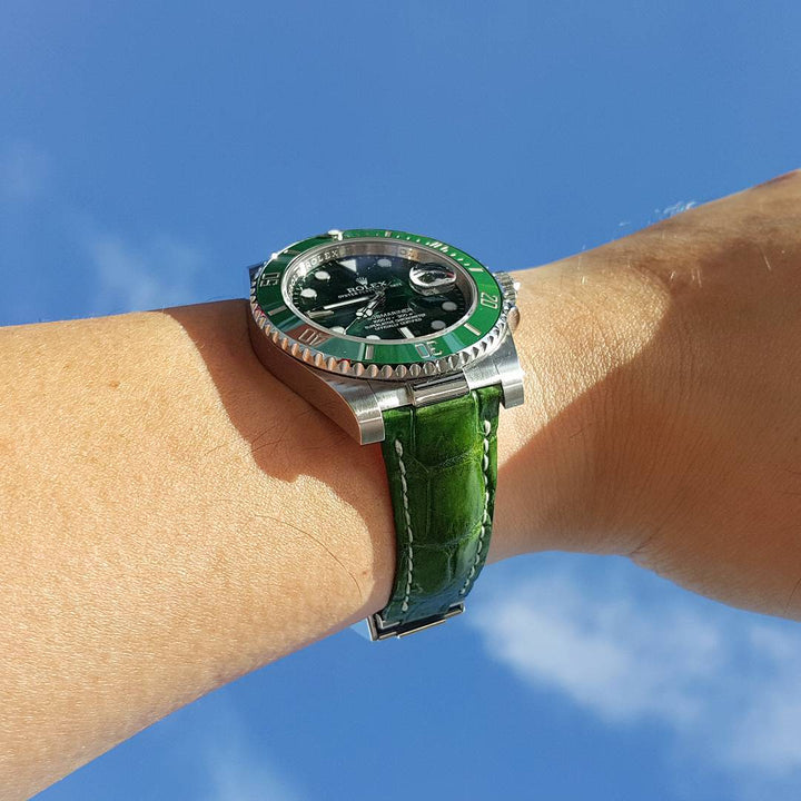 Rolex Straps - Croco Hulk