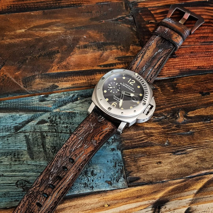 Panerai Submersible Straps - Wood #1