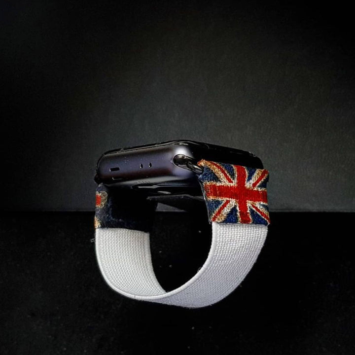 White Kolor with Vintage UK Flag