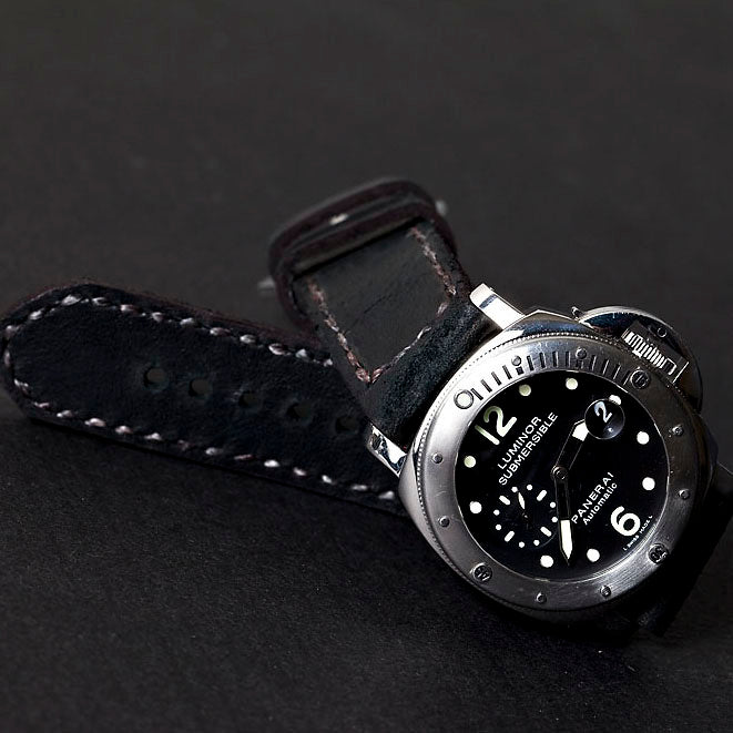 Panerai Submersible Straps - Brutal Black