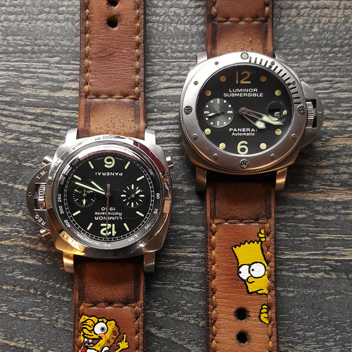 Panerai Submersible Straps - Caitlin 2 Bart Simpson