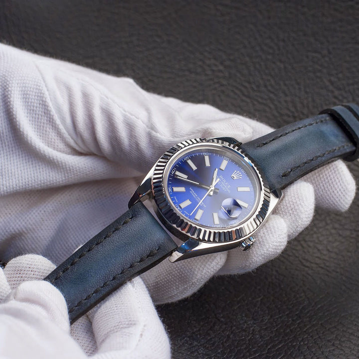 Rolex Straps - Deep Blue