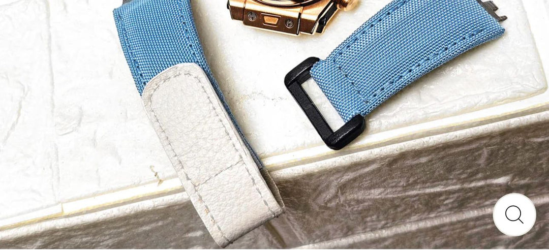 Custom Link - Baby Blue Kevlar Velcro