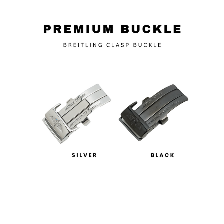 Breitling Straps - Canvas Aqua Blue