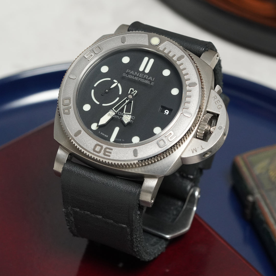 Panerai Submersible Straps - Black 74