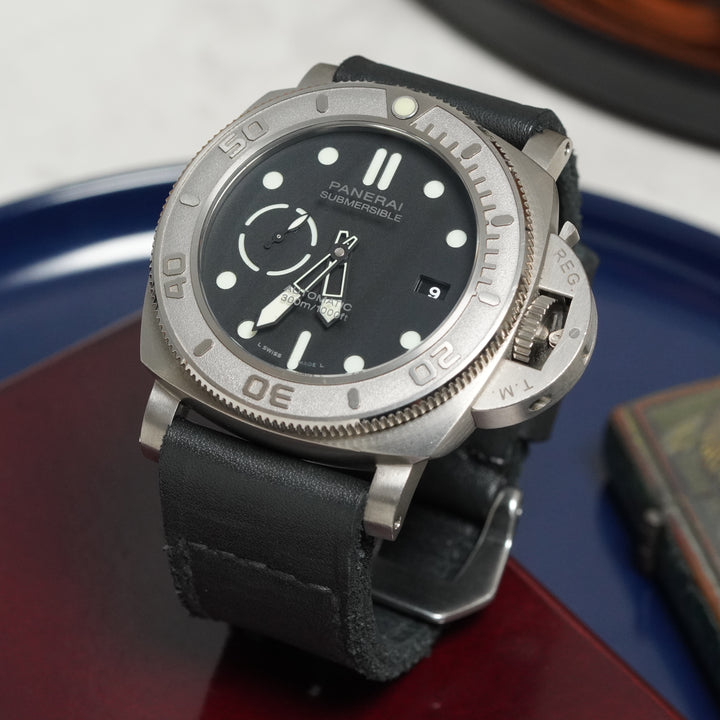 Panerai Submersible Straps - Black 74