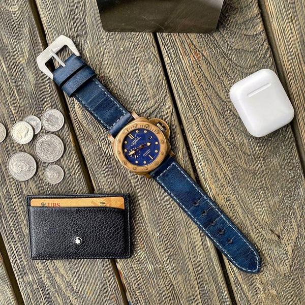 Panerai Submersible Straps - Arillo Blue