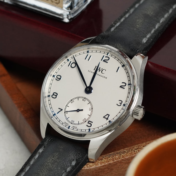 IWC Straps - Grey Arillo
