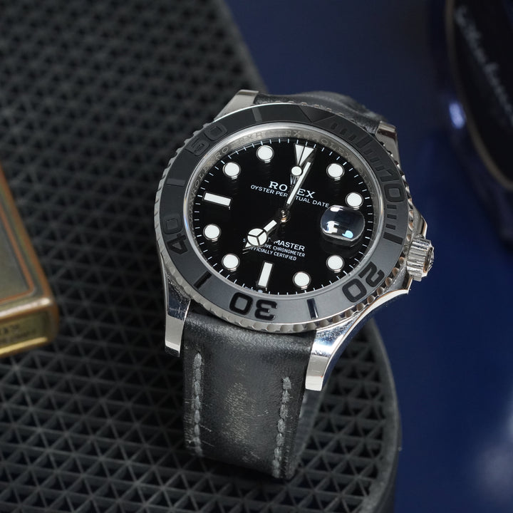 Rolex Straps - Grey Arillo