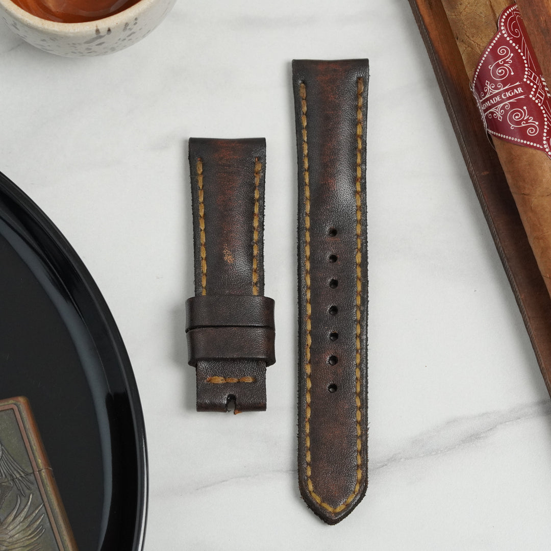 Patek Philippe Straps - Grey Arillo