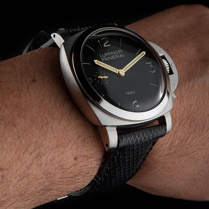 Panerai Luminor Straps - Stupa Black