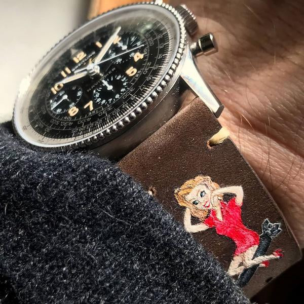 Breitling Straps - Minimalist Bomber Girl