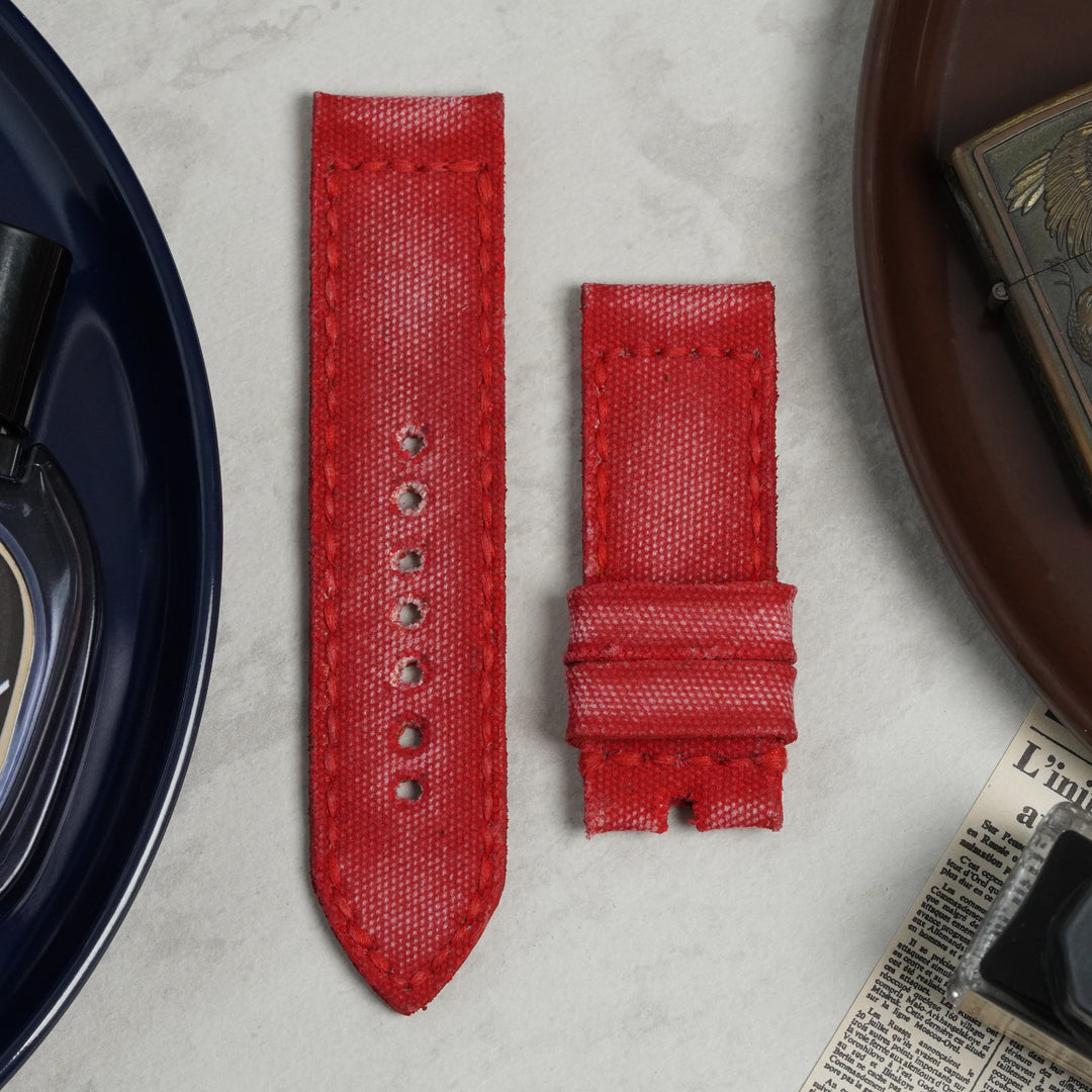 Panerai Radiomir Straps - Canvas Red No. 1