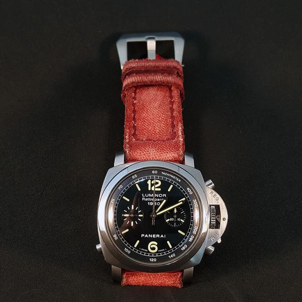 Panerai Luminor Straps - Canvas Red No. 1