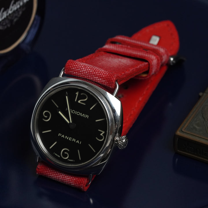 Panerai Radiomir Straps - Canvas Red No. 1