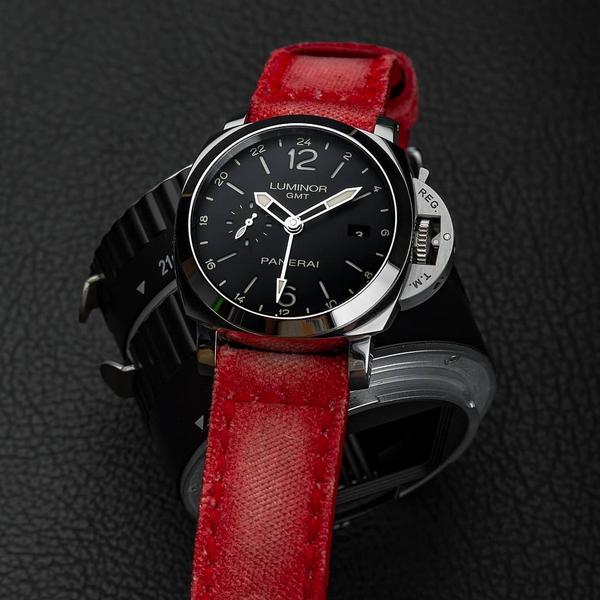 Panerai Luminor Straps - Canvas Red No. 1