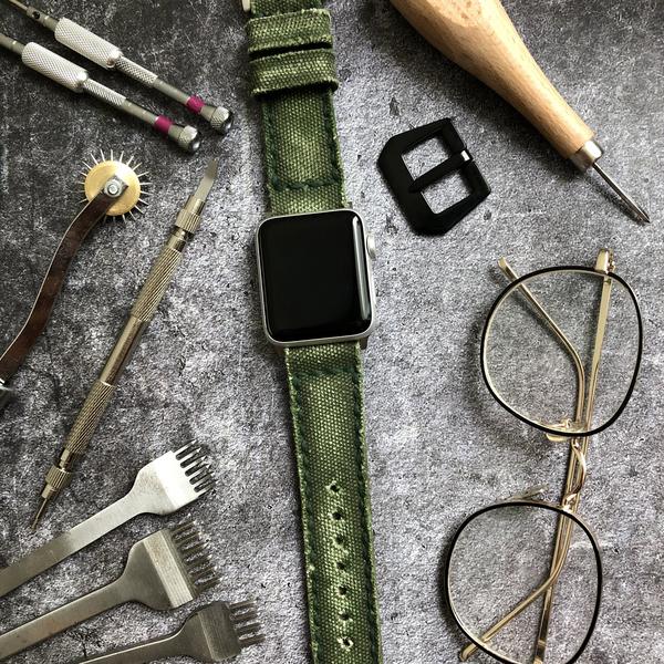 Apple Watch Straps - Canvas Verte