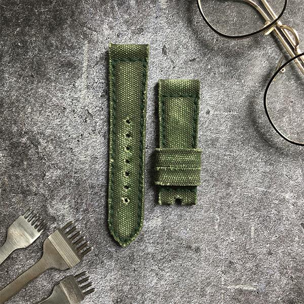 Apple Watch Straps - Canvas Verte