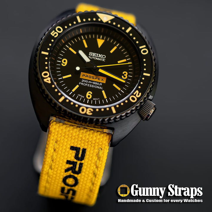 Yellow Canvas Seiko Pasion Edition