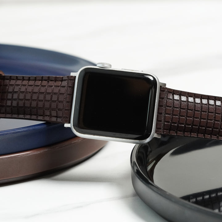 Apple Watch Straps - Extreme Chessboard Dark Brown