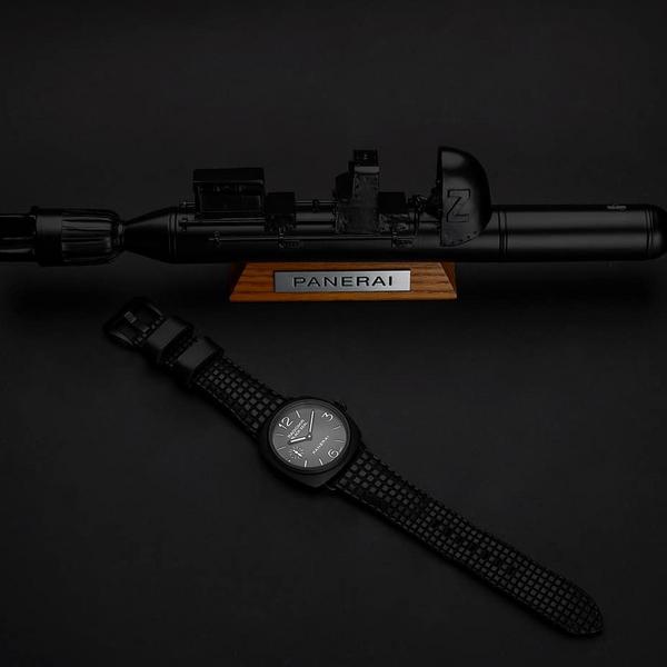 Panerai Radiomir Straps - Extreme Chessboard Black