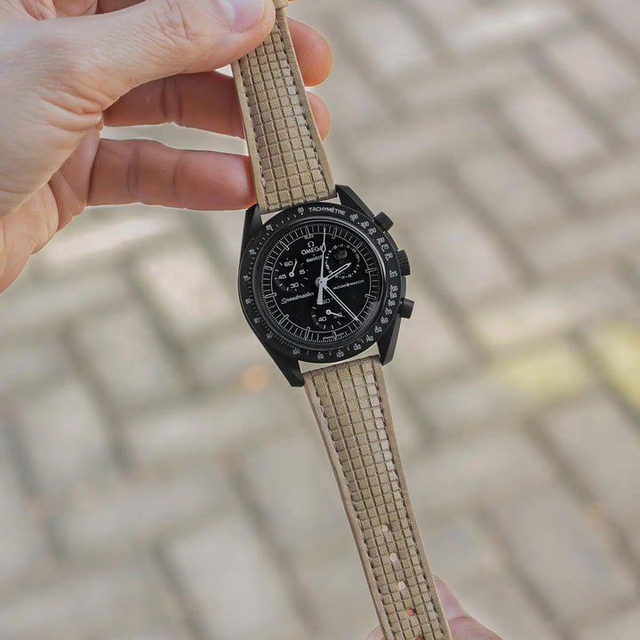Omega Straps - Chessboard Mustard