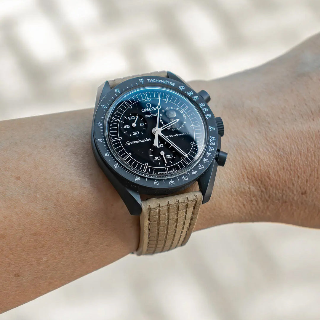 Omega Straps - Chessboard Mustard