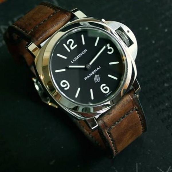 Panerai Luminor Straps - Chocolate Fudge