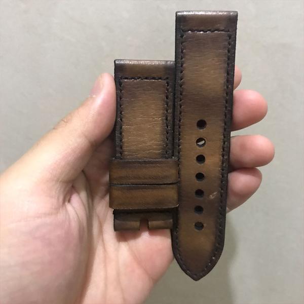 Panerai Luminor Straps - Chocolate Fudge