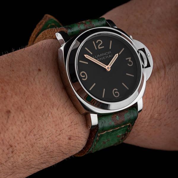 Panerai Luminor Straps - Green Coral