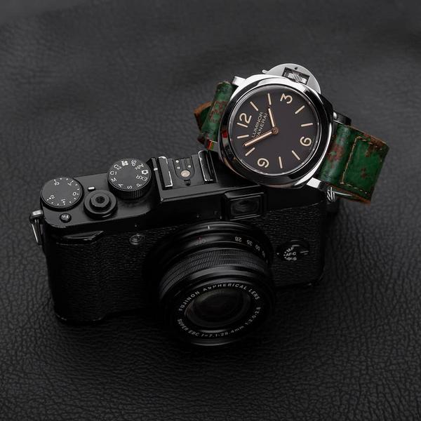 Panerai Luminor Straps - Green Coral