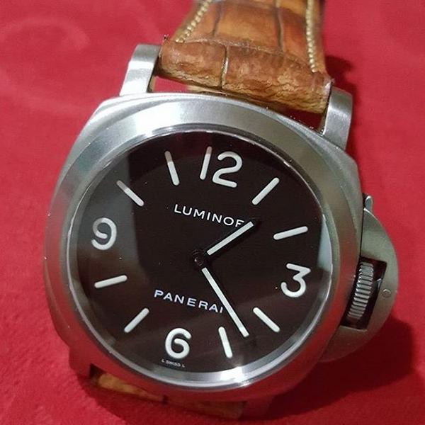 Panerai Luminor Straps - Caramel Croco