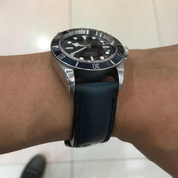 Tudor Straps - Deep Blue